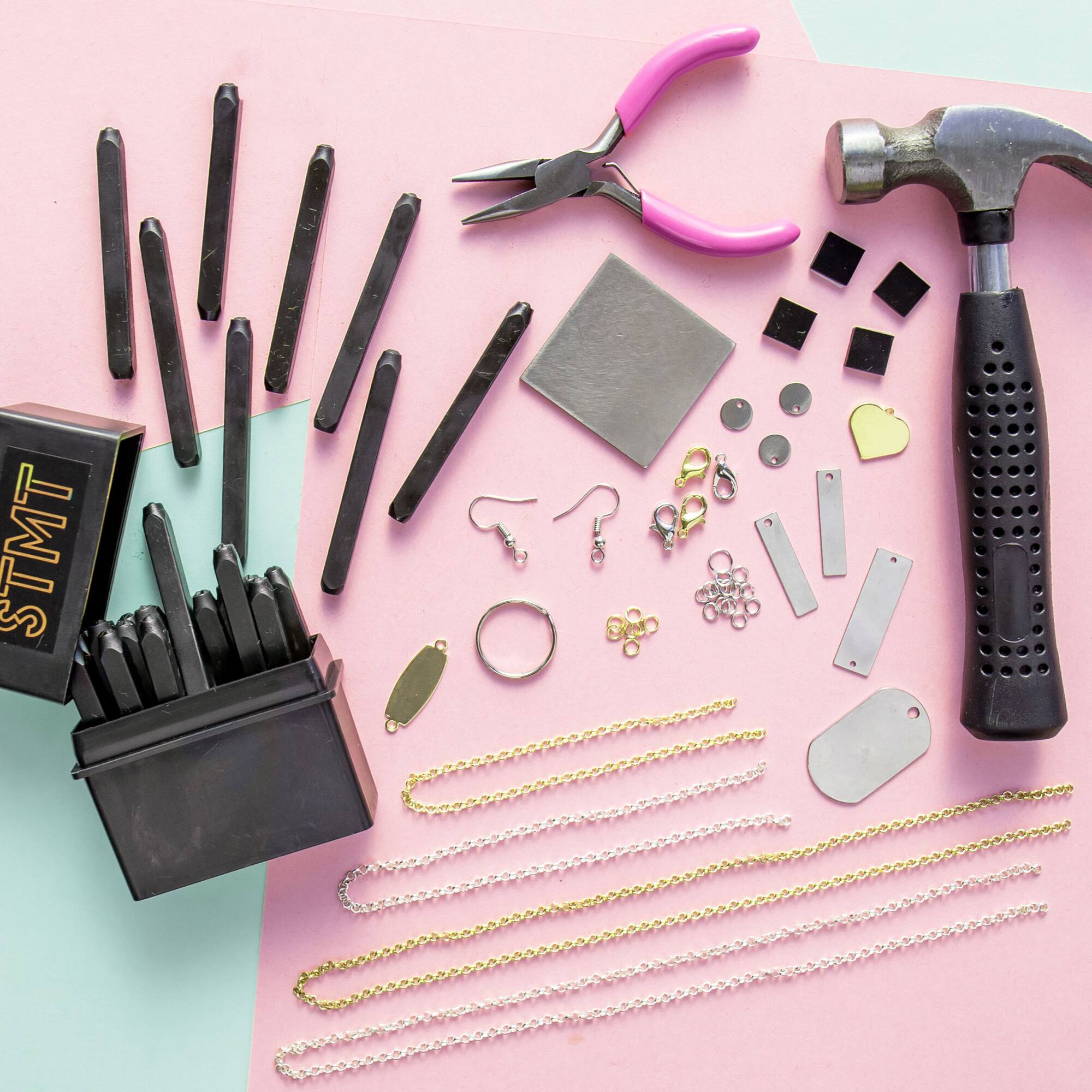 8 Pack: True2U DIY Hand-Stamped Jewelry Kit